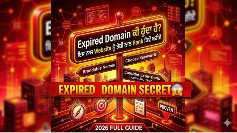 Expired Domain ਕੀ ਹੁੰਦਾ ਹੈ?